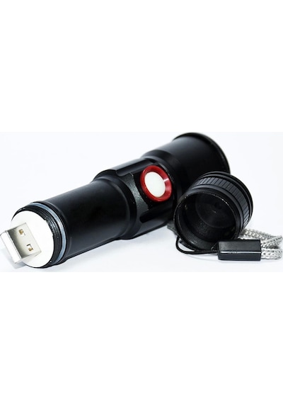 Wt-611 Xml-2 Led 1.000 Lümen Usb Şarjlı El Feneri Çok Renkli