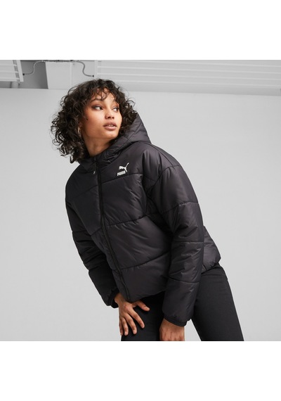 Puma Classics Padded Kadın Siyah Mont Düz 621692 Çok Renkli