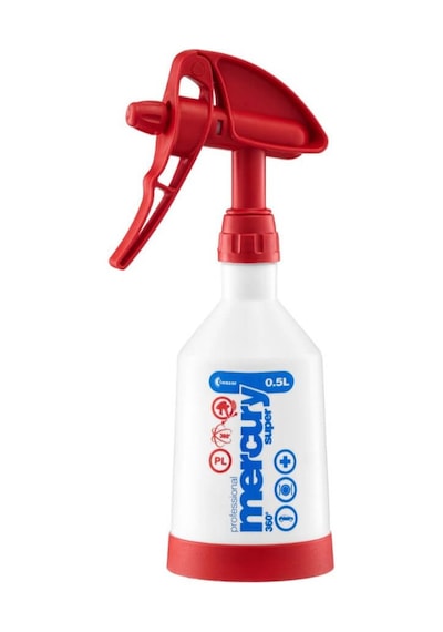Kwazar 360 Derecede Her Açıdan Çiftatımlı Kırmızı Spreyşişe 500ml