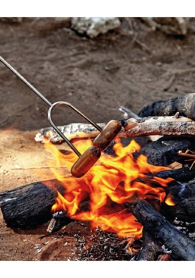 Nurgaz Teleskobik Barbekü Çatal Ng Tbc Çok Renkli
