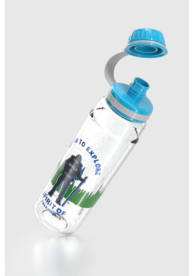 Renga Ege Begin Desen 800 Ml Tritan Matara 912069 Mavi MAvi