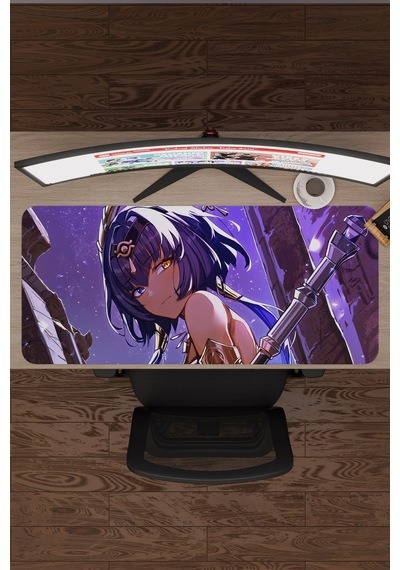 Candace Genshin Impact Anime Gacha V2 - 90x40 Xxl Gaming Mouse Pad Fare Altlığı