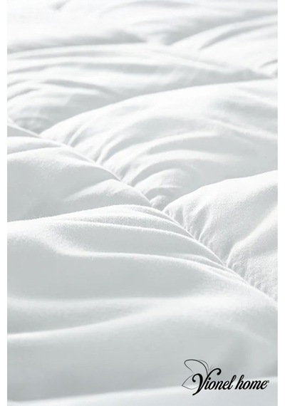Ecotermo Battal Boy Microfiber Antialerjik Silikon Yorgan Çeyizlik Otel Yorganı 235x215 Cm Beyaz