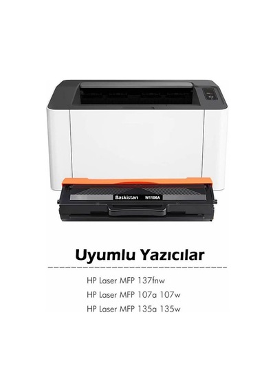 Hp Laserjet 107R Toner Uyumlu (Çipsiz) 106A