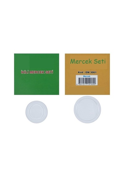 Optik Mini Mercek Seti 2'li Set Büyük ve Küçük 3cm ve 4cm Plastik