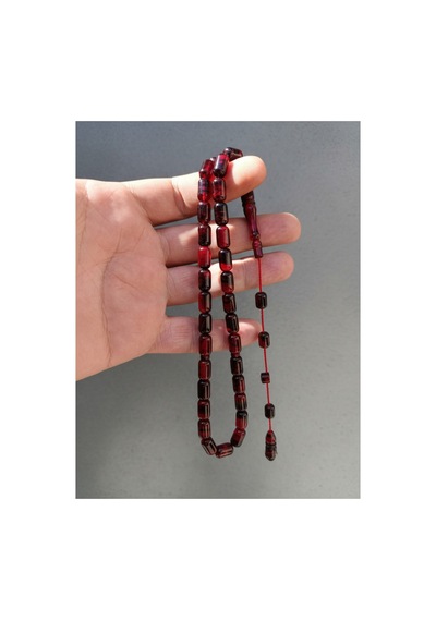 Usta İşçilik Kapsül Kesim Sıkma Kehribar Tesbih Bordo - 866915870 Bordo - 866915870 Bordo