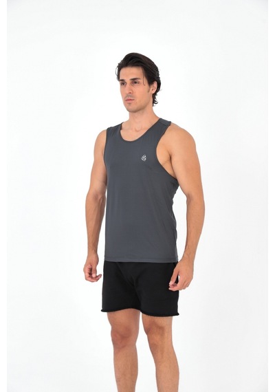 Baykim Sports Wears Baykim Erkek Sporcu Atleti Koyu Gri