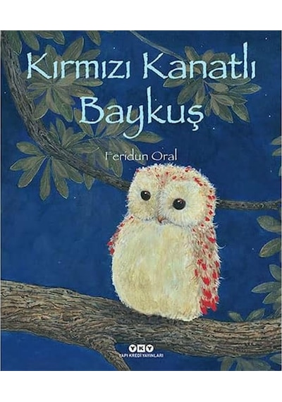 Kırmızı Kanatlı Baykuş Karton Kapak