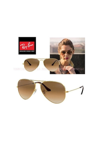 Ray Ban Rb 3025 001/51 58 Unisex Güneş Gözlüğü Metalik