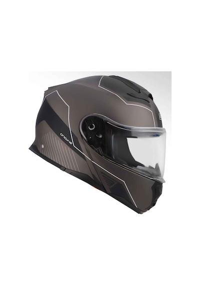Origine Logic Linear Çene Açılır Kask Siyah - Titanyum