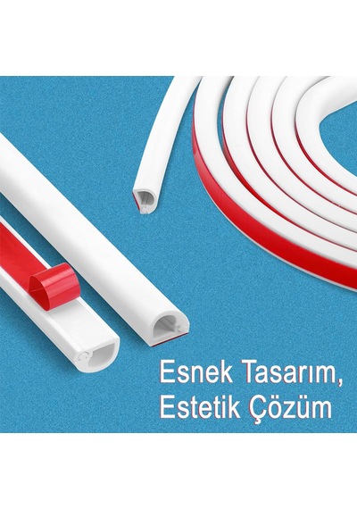 Greentech Esnek Kablo Kanalı Krem/gt-kk12