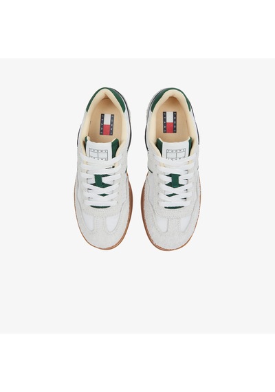 Tommy Hilfiger The Greenwich Mix Media Kadın Beyaz Sneakerdüzen0en02730
