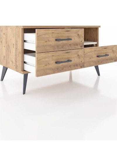 Hyperion Şifonyer Tek Raflı 3 Çekmeceli 88x44x48 Çam-aytaşı/çam Aytaşı/çam Hyperion Şifonyer Tek Raflı 3 Çekmeceli 88x44x48 Çam-aytaşı/çam Aytaşı/çam