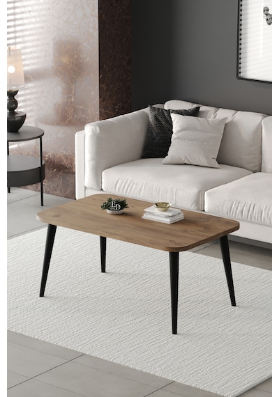 Roma Orta Sehpa Metal Ayaklı , Orta Sehpa , 100 X 60 X 50 Cm Siyah Metal Atlantik Çam Roma Orta Sehpa Metal Ayaklı , Orta Sehpa , 100 X 60 X 50 Cm Siyah Metal Atlantik Çam