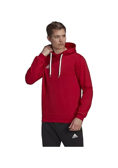 Adidas Entrada 22 Sweat Hoodie Erkek Futbol Sweatshirts H57514 Kırmızı H57514 Kırmızı