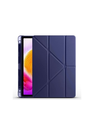 Xiaomi Redmi Pad Se Kılıf Zore Tri Folding Kalem Bölmeli Standlı Kılıf Klasik