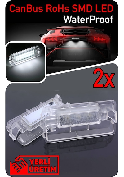 Seat Altea 5p Xl 2004-2016 Canbus Led Plaka Aydınlatma Ledi Lambası