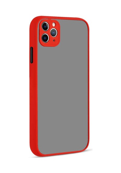 Apple Uyumlu iPhone 11 Pro Max Klfs Hux Kılıf kırmızı Kirmizi