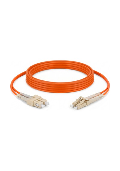 Alfafonet Sc/pc-lc/pc Multimode Om2 Dupleks 5 Metre Fiber Patch Cord