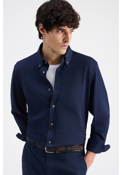 D'S Damat Ds Damat Comfort Lacivert Oxford Gömlek 6hc02g811304m Çok Renkli