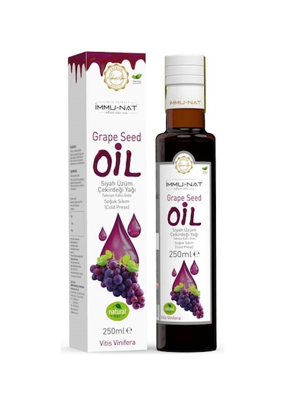 İmmu-nat Siyah Üzüm Çekirdeği Yağı 250 ML