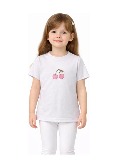 Yale Kids 1 4 Yaş Kız Çocuk Tişört Beyaz