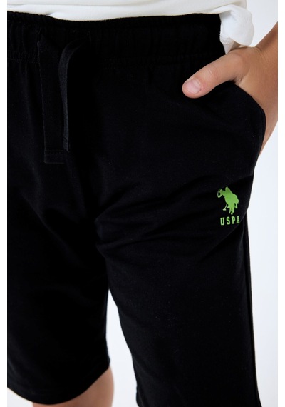 U.s. Polo Assn. Erkek Çocuk Beyaz Bermuda Takım Us2432-c-v1 Beyaz