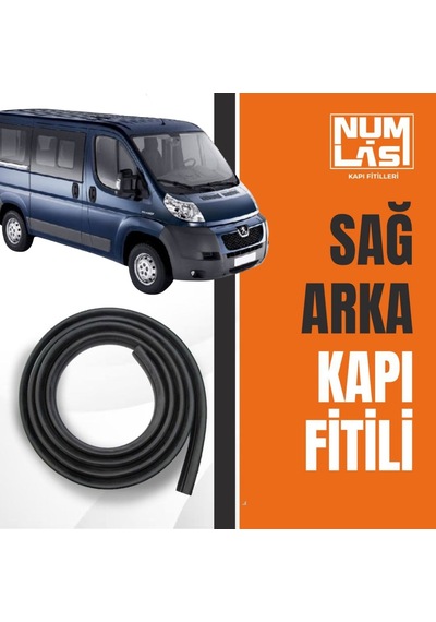 Peugeot Boxer 2006-2014 Sağ Arka Kapı Fitili-a Kalite-numlas-nm4491