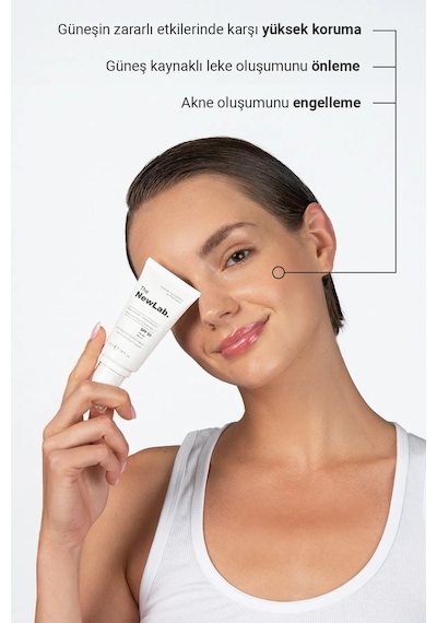 The NewLab Akne Ve Leke Önleyici Güneş Kremi (50 Spf)
