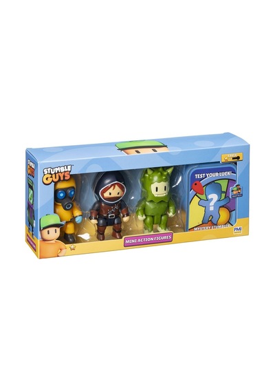 Pmı Stumble Guys 4'lü Aksiyon Figür Set Sg3204 Model 3 Diğer