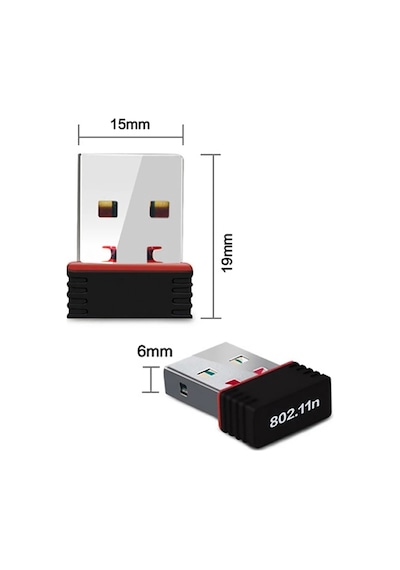 150 M Usb Wifi Adaptörü Kablosuz 2.4g Ağ Kartı Mini Usb 2.0 Rtl8188 Wifi Dongle 1pcs