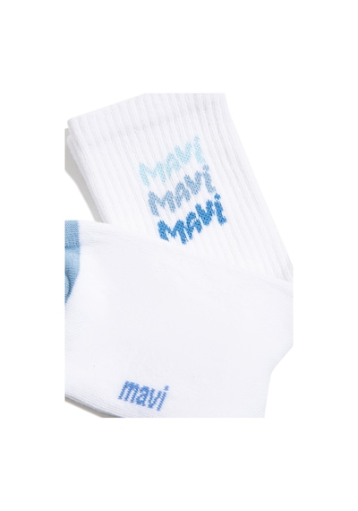 Mavi - Beyaz Socket Socks 1912415-620 Beyaz