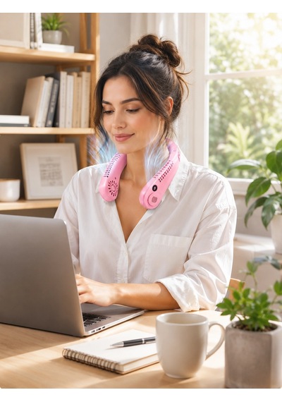 Pembe Boyun Fanı Bl9 Renkli