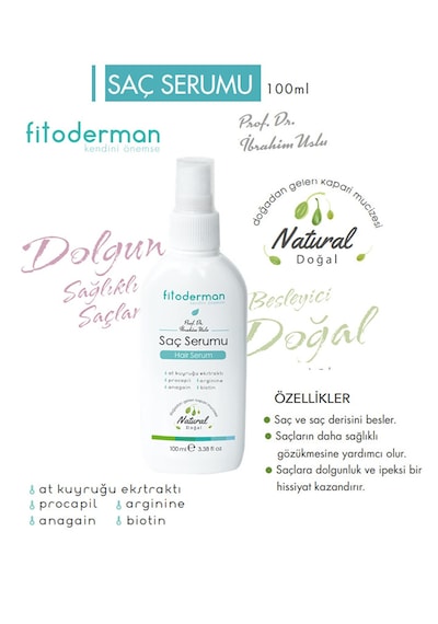 Fitoderman Saç Bakım Serumu 100 ML