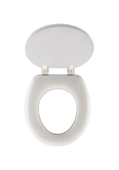 Softy Comfort Desenli Yumuşak Klozet Kapağı 6010 Beyaz