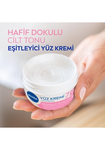 Cilt Tonu Eşitleyici Yüz Kremi 100 Ml, Eşit Cilt Tonu, 24 Saat Nemlendirici Yüz Kremi, Spf15 İl