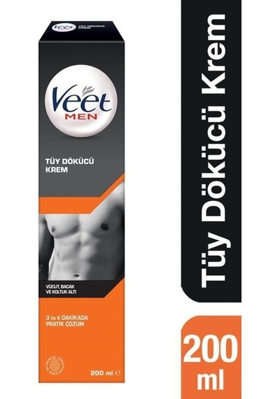 Veet Men Tüy Dökücü Krem 200 Ml