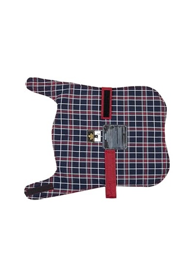 Stuf&co Köpek Montu, Su Ve Rüzgar Geçirmez, İthal Waxed Cotton Kumaştan Üretilmiş Kırmızı, Medium Acı Biber