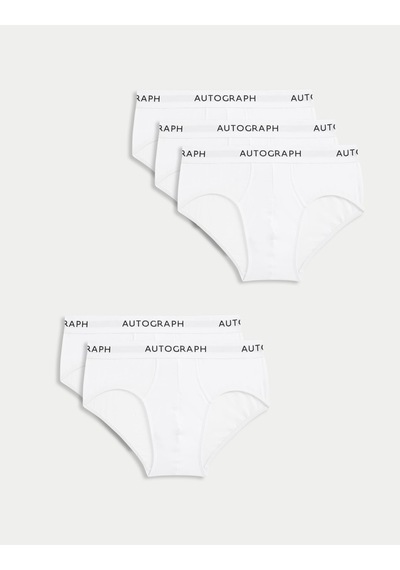 Marks & Spencer 5'li Supima Cotton Brief Külot Seti T14006221a Çok Renkli