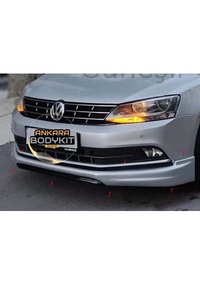 Jetta Mk7 Ön Tampon Eki - 2014 Sonrası - Plastik - Boyasız Ürün