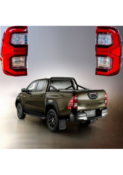 Toyota Uyumlu Hilux Sağ Sol Stop Lambası Takımı 2021-2022