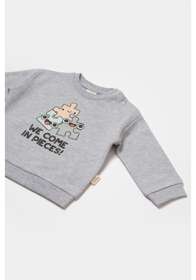 BabyCosy Organik Sweatshirt & Pantolon Takımı Csy8024 001