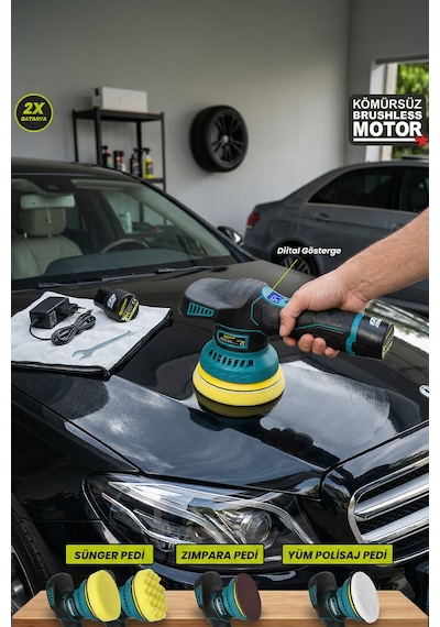Reschmann R-BX3601 Şarjlı Polisaj Makinesi
