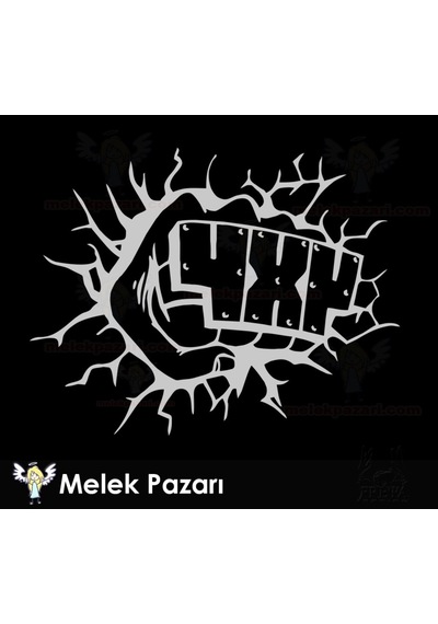 4X4 Yumruk Off Road Sticker 4X4 Yumruk Off Road Sticker
