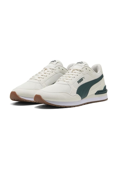 Puma St Runner V4 Mesh Erkek Siyah Sneaker Ayakkabı 39966602 Krem - Bej