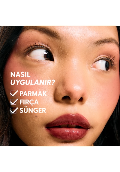 Allık Ruj Göz Farı Glow Tint Bold Burgundy Nemlendirici Makyaj Bordo Hyaluronik Asit Peptit