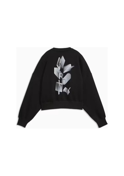 Puma W Puma X Hyrox Heavyweıght C Siyah Kadın Sweatshirt