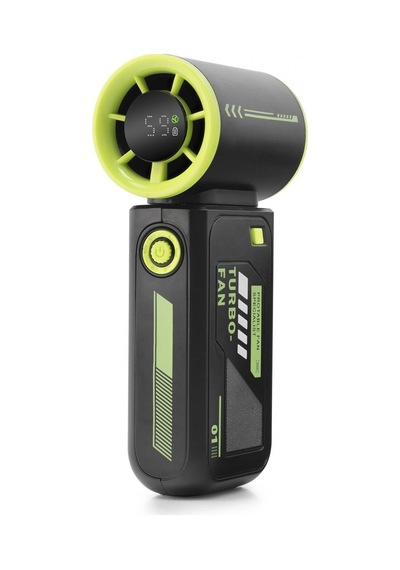 Dijital Göstergeli Şarjlı Mini El Fanı Turbo Tasarım 1 Adet