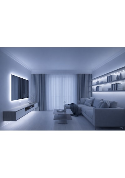 5 Metre Cata Ct 4541 216 Çipli İç Mekan Cob Şerit Led Beyaz 12v