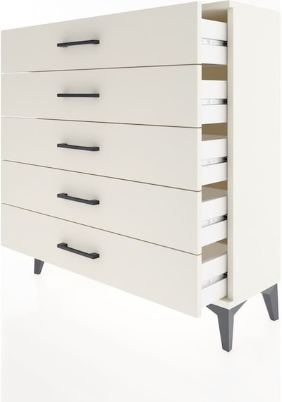 Arges Şifonyer 5 Çekmeceli 88x30x96 Aytaşı-aytaşı Aytaşı